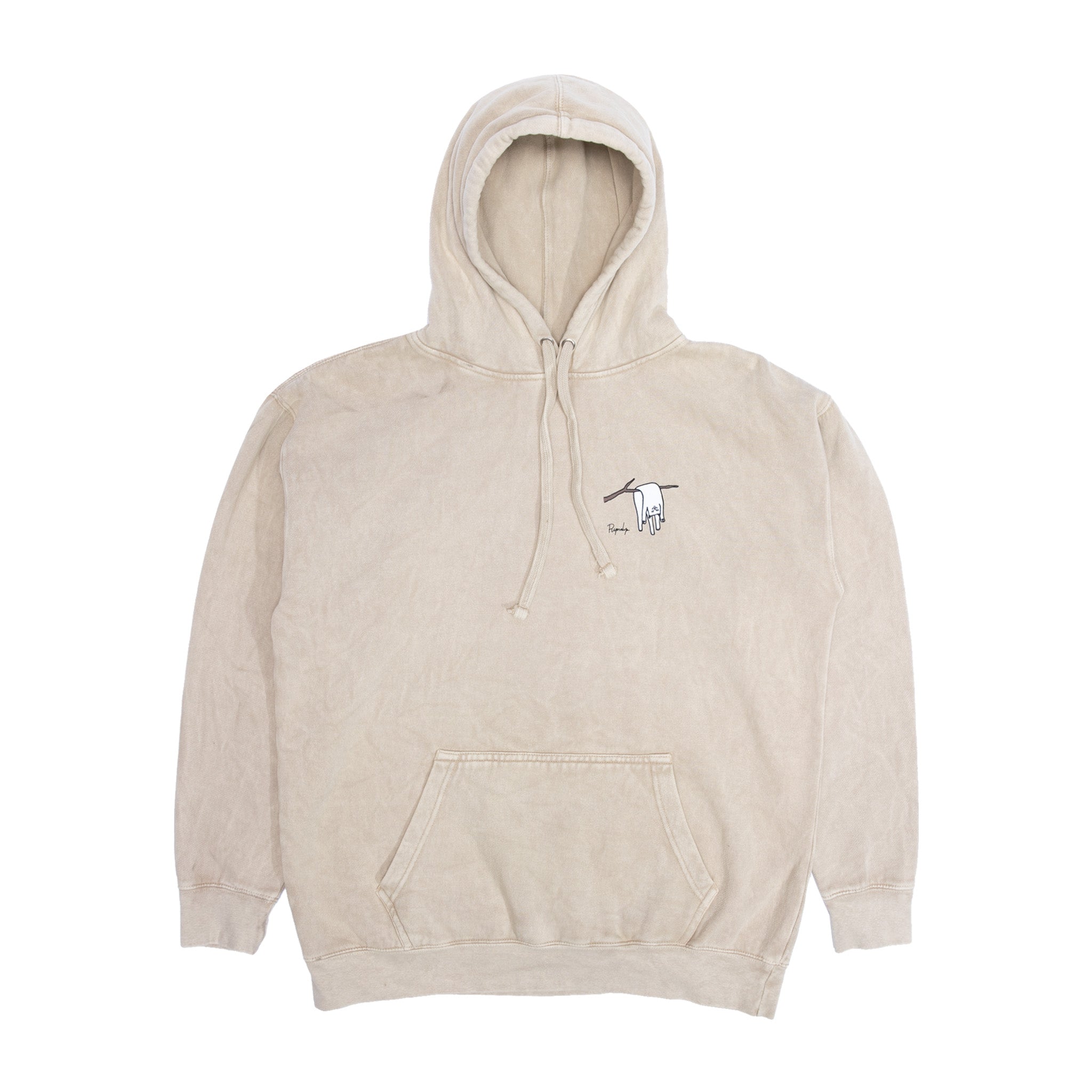 RIPNDIP Nermali Hoodie (Beige Mineral Wash)
