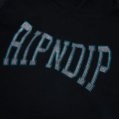 RIPNDIP Summer Revenge Rhinestone Hoodie (Black)