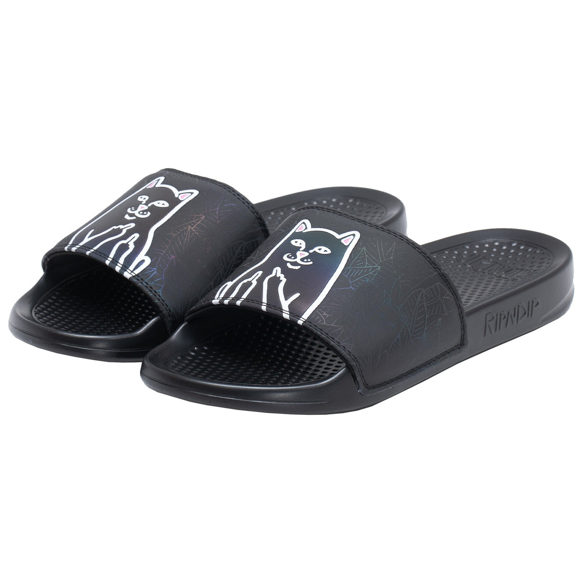RIPNDIP Lord Jermal Leaf Camo Slides (3M Iridescent)