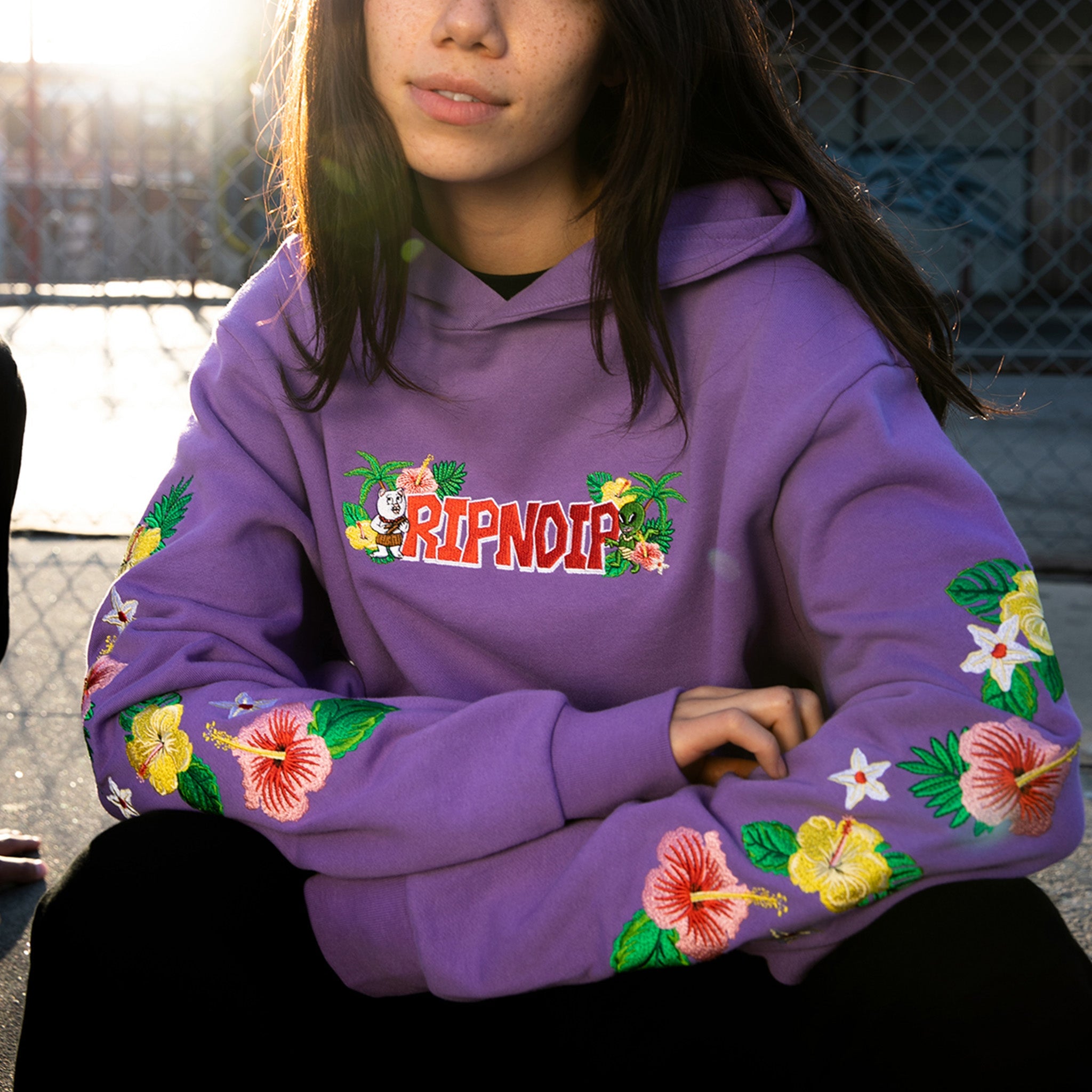 RIPNDIP Aloha Nerm Hoodie (Lavender)