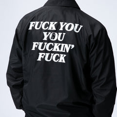 RIPNDIP Fuckin Fuck Coaches Jacket (Black)