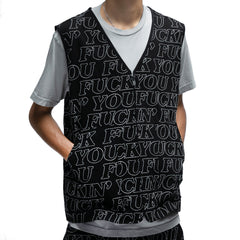 RIPNDIP Fuckin Fuck Quilted Vest (Black)