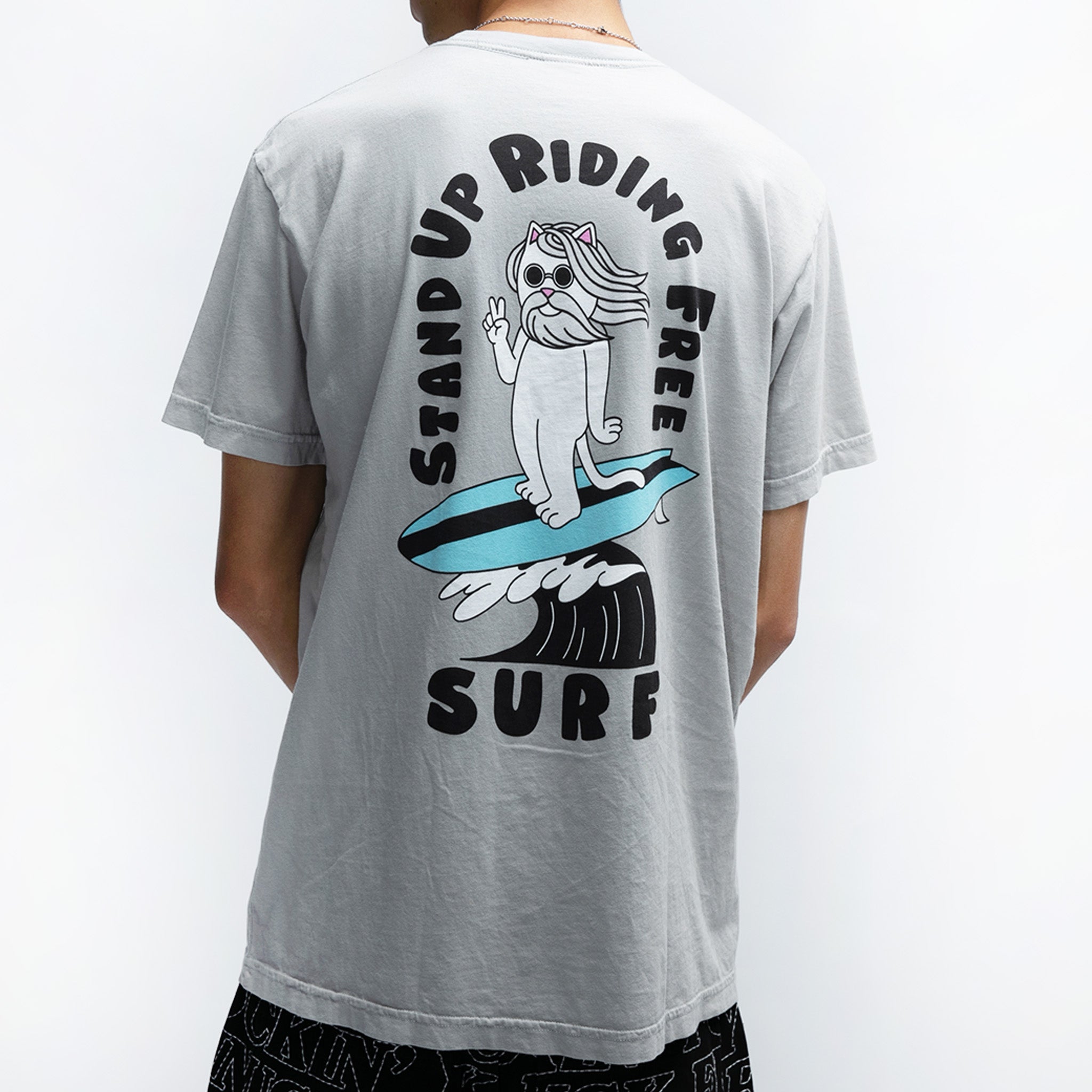 RIPNDIP S.U.R.F Tee (Grey)