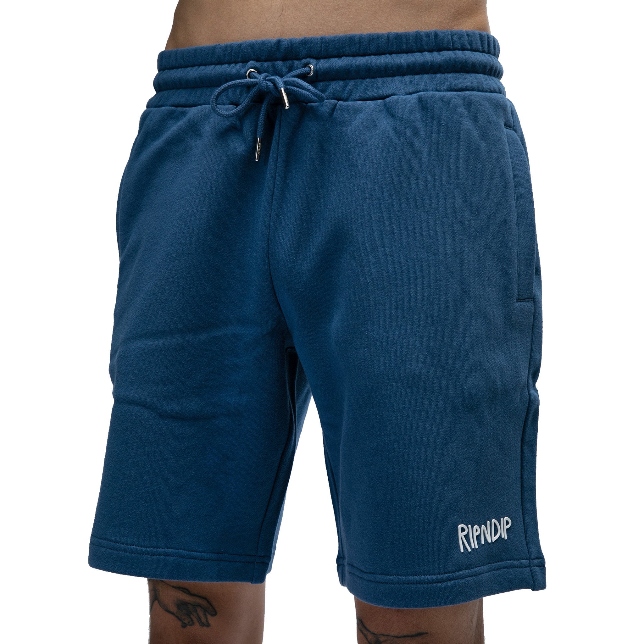RIPNDIP Peek A Nerm Sweatshorts (Pacific Blue)