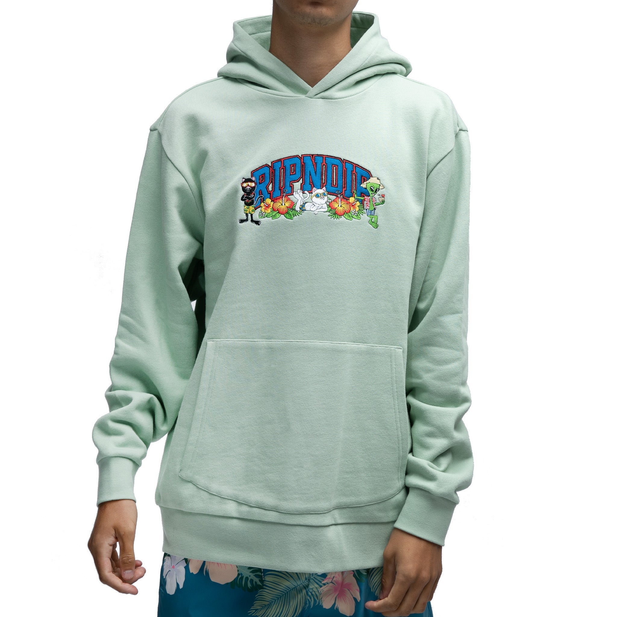 RIPNDIP Summer Friends Hoodie (Sage)