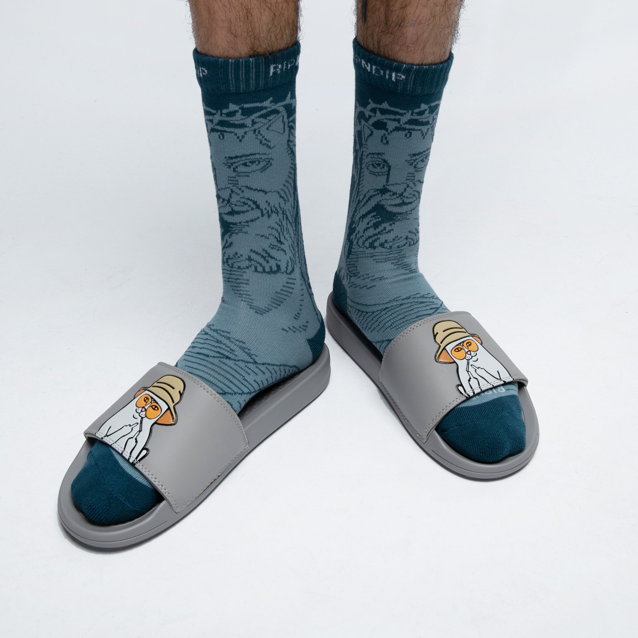 RIPNDIP Lord Savior Nerm Socks (Navy)