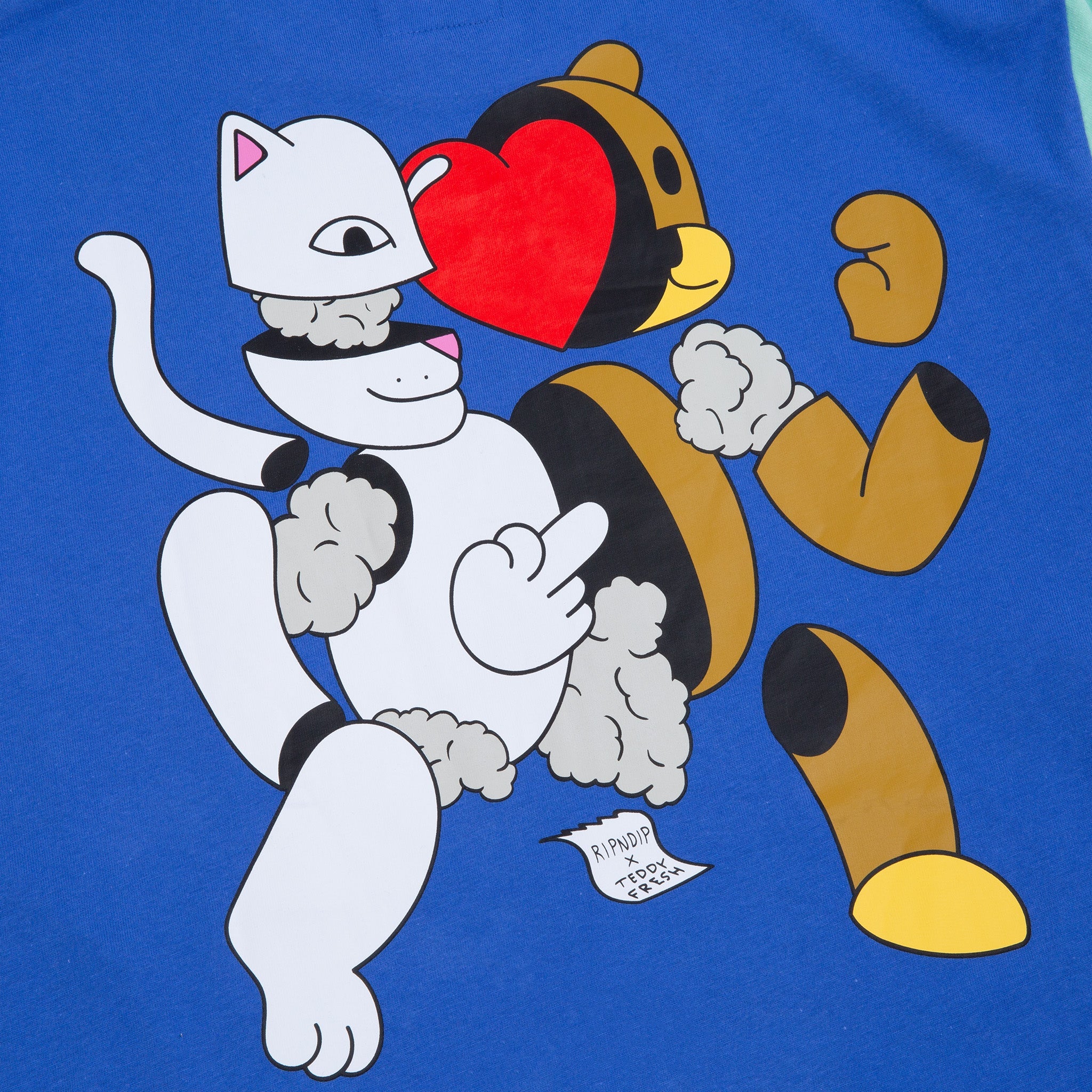 RIPNDIP Ripndip Teddy Fresh 2.0 Color Block L/S (Multi)