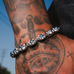 RIPNDIP Ripndip x King Ice Bracelet (Silver)