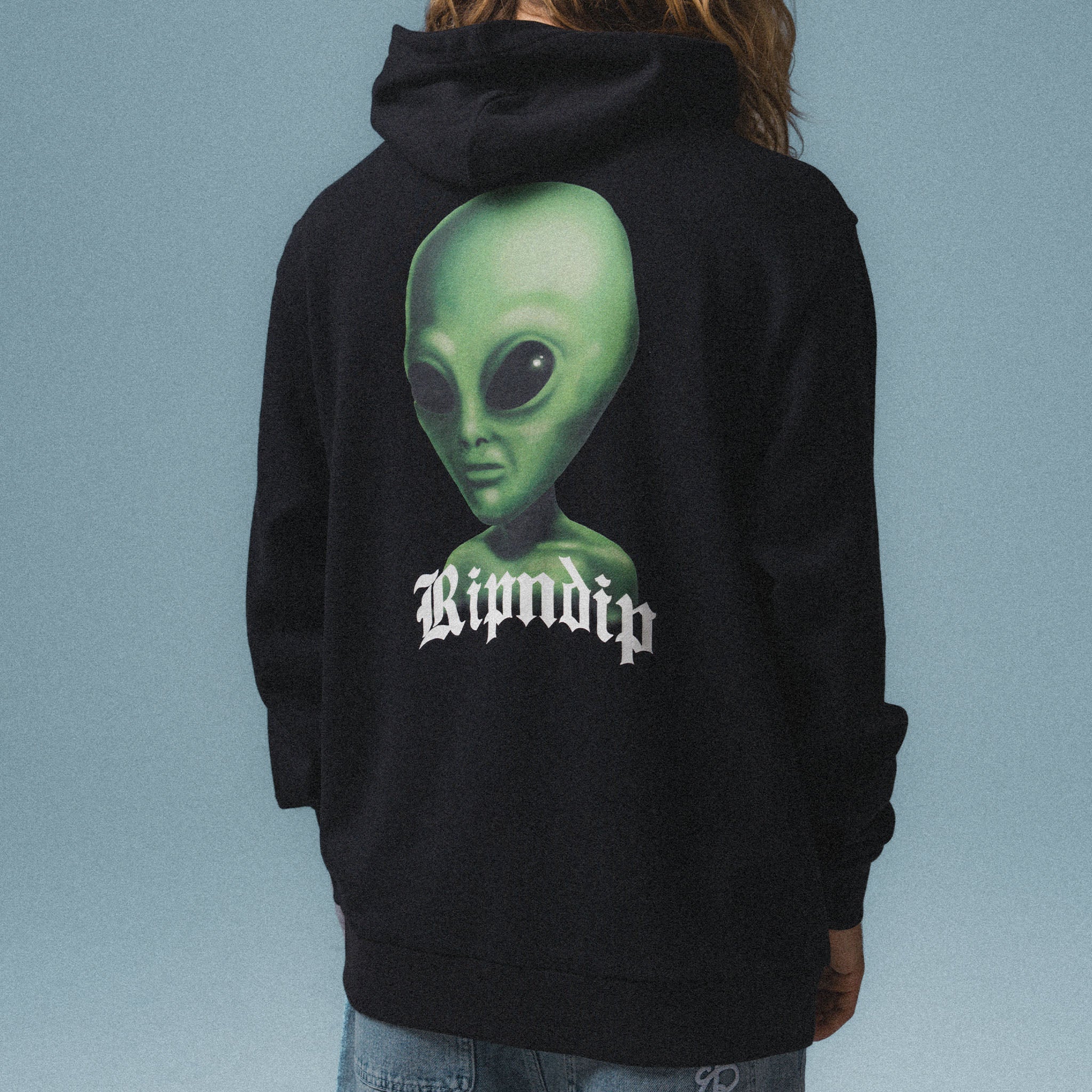 RIPNDIP We Come In Peace Hoodie (Black)