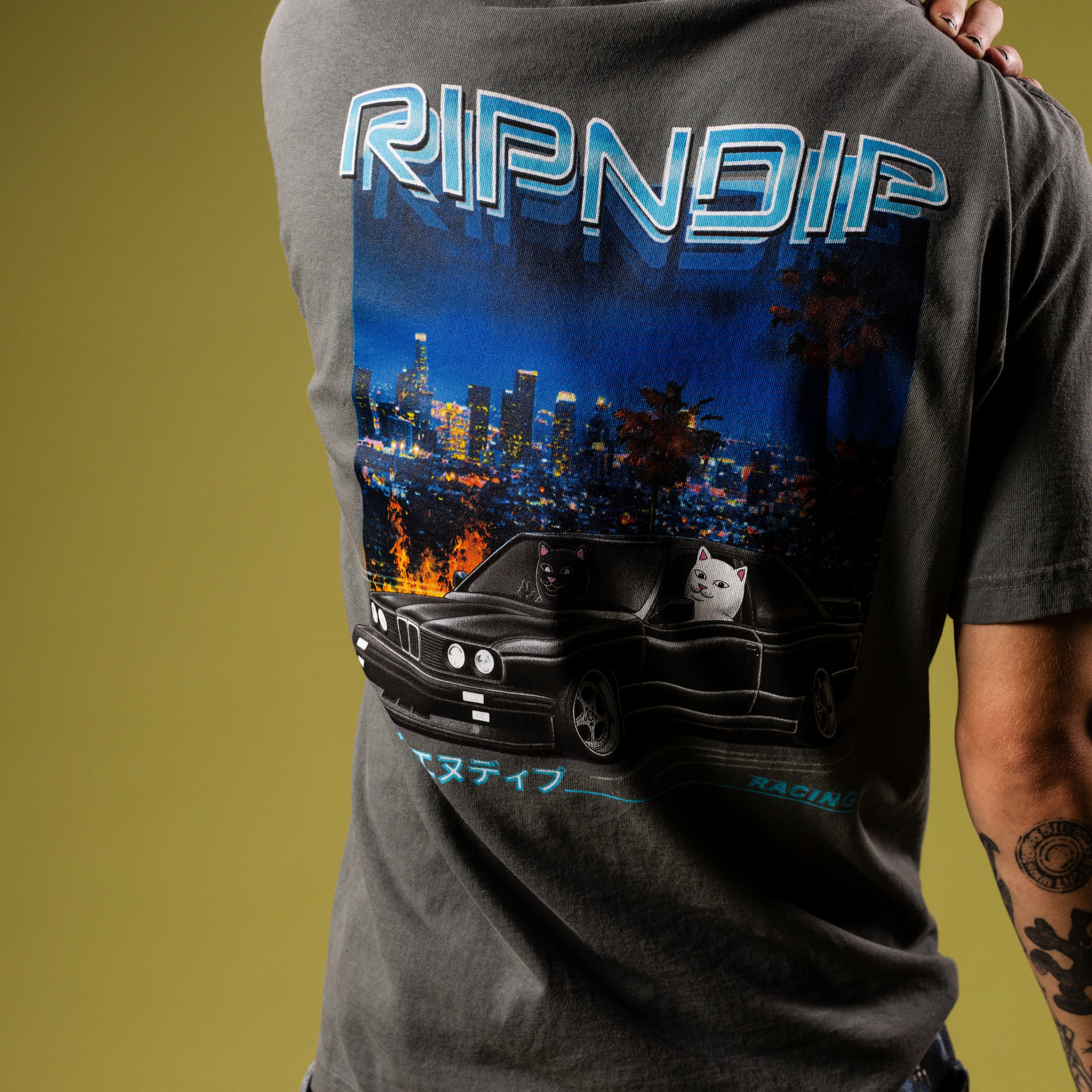 RIPNDIP Vroom Vroom Tee (Charcoal)