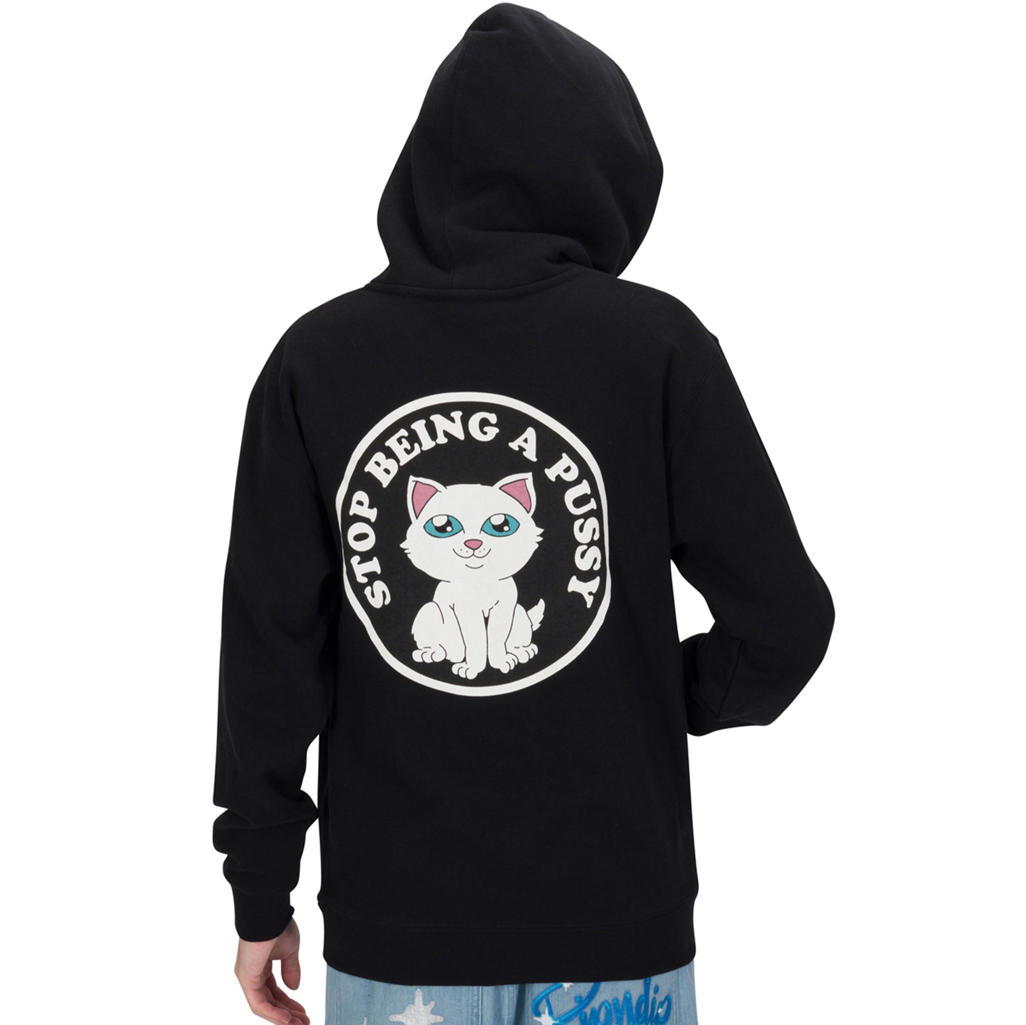 RIPNDIP Stop Being A Pussy Hoodie (Black)