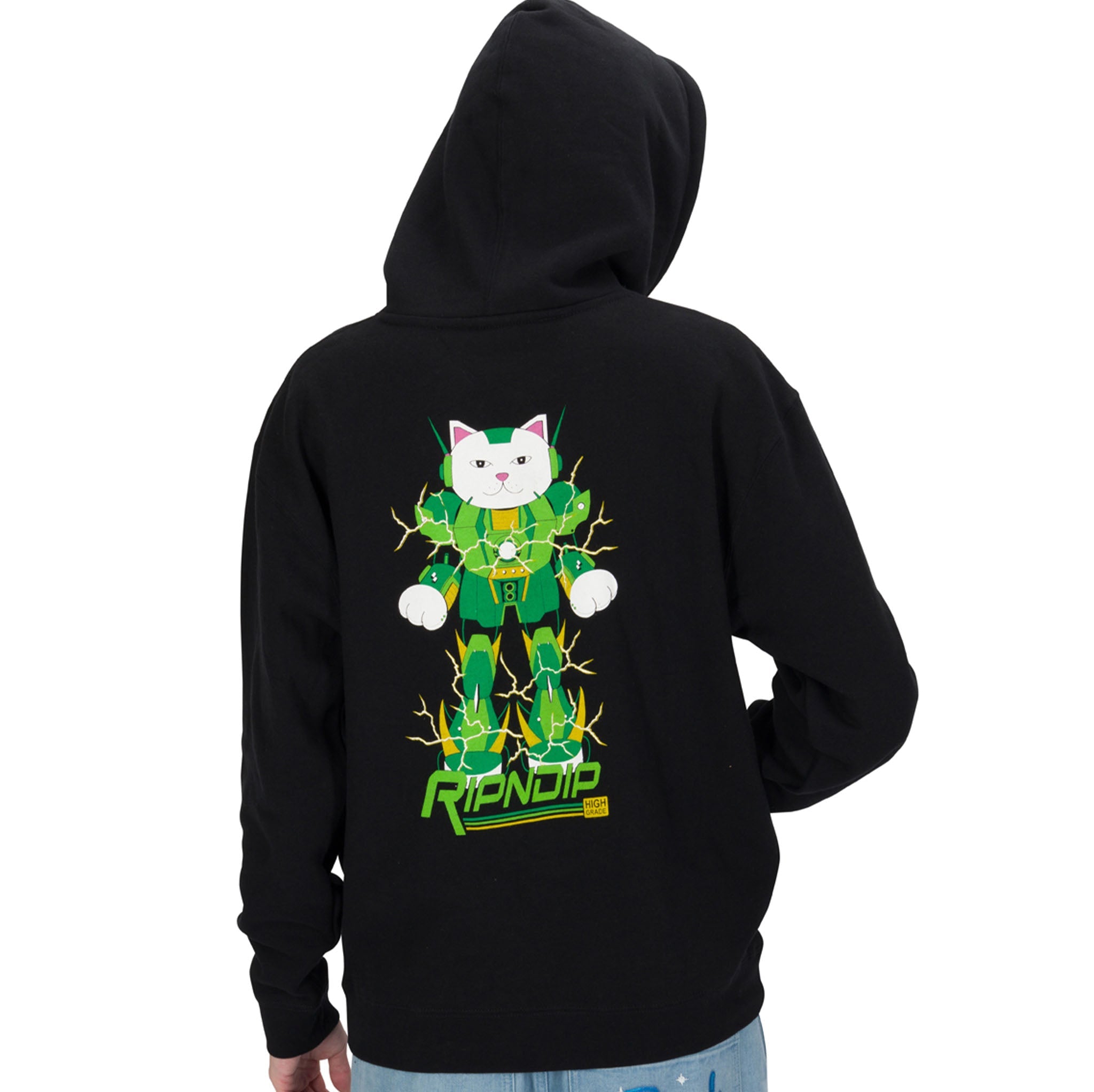 RIPNDIP Ripndip x Naggiven Nermbot Hoodie (Black)