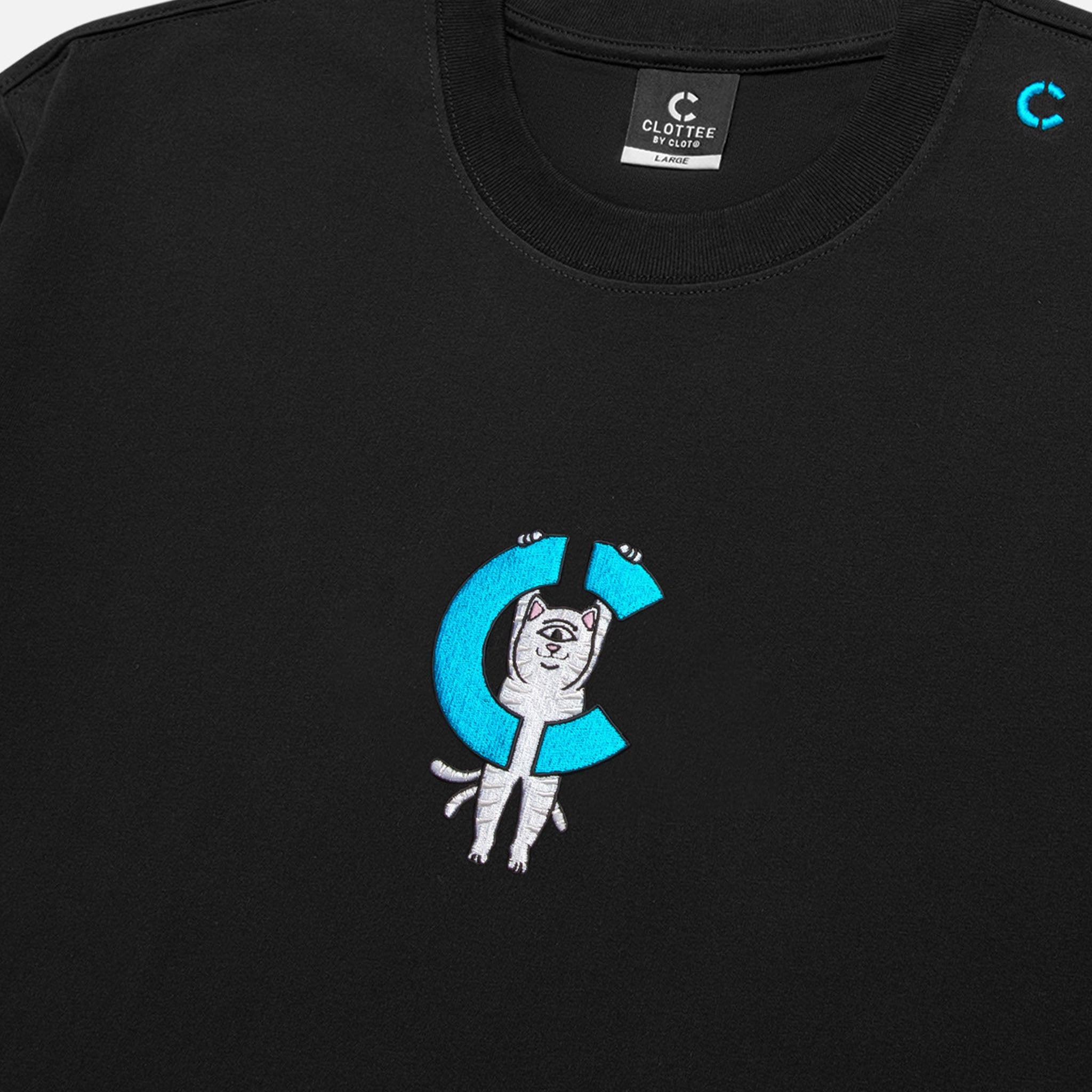 RIPNDIP Hanging On Tee (Black)