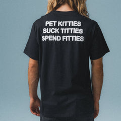RIPNDIP Pet Kitties Tee (Black)