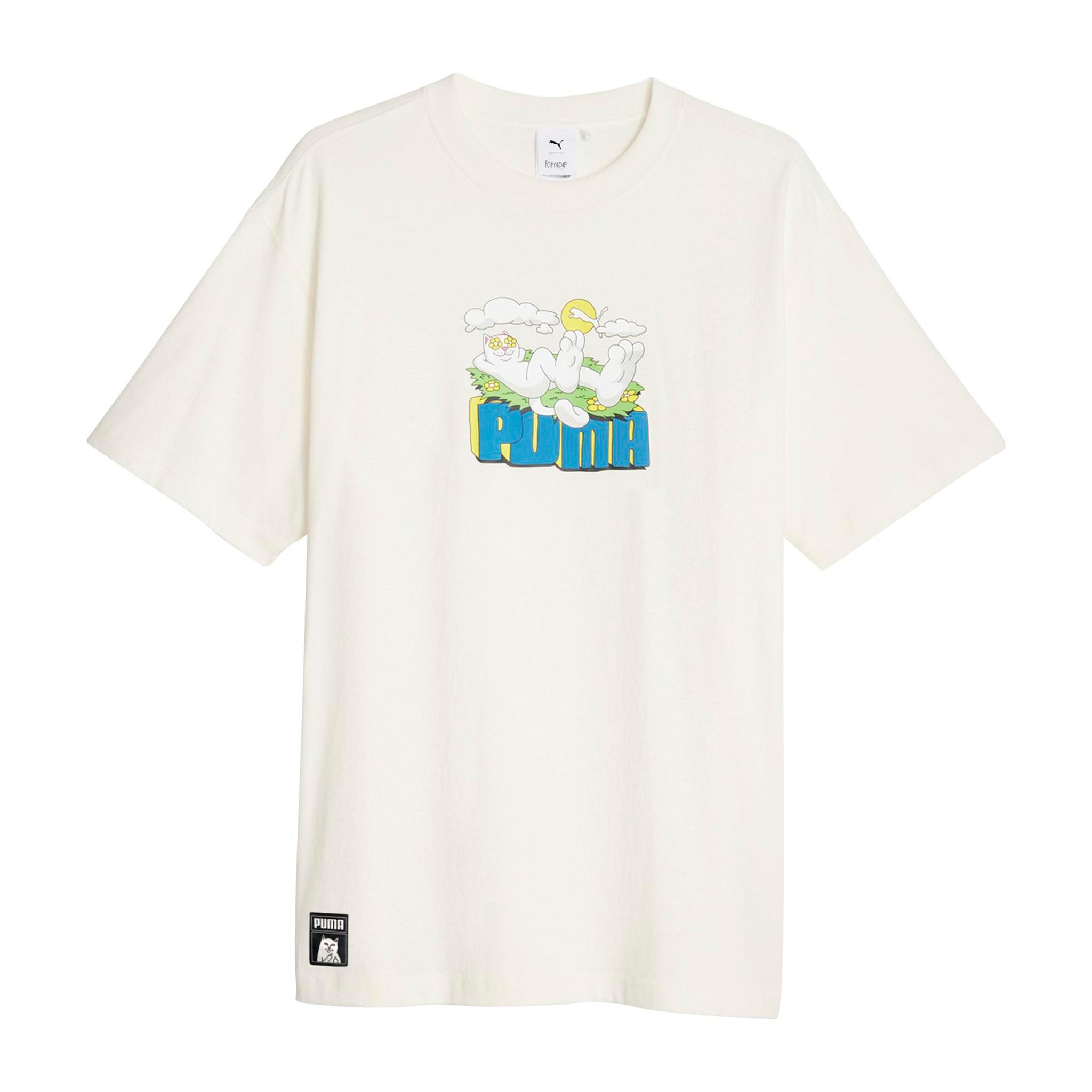 RIPNDIP PUMA X RIPNDIP Logo Tee (Warm White)
