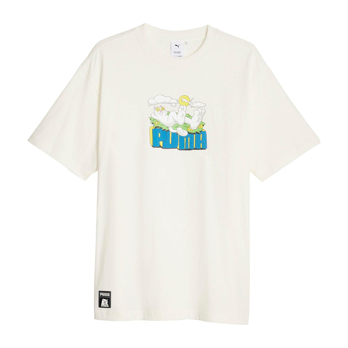 RIPNDIP PUMA X RIPNDIP Logo Tee (Warm White)