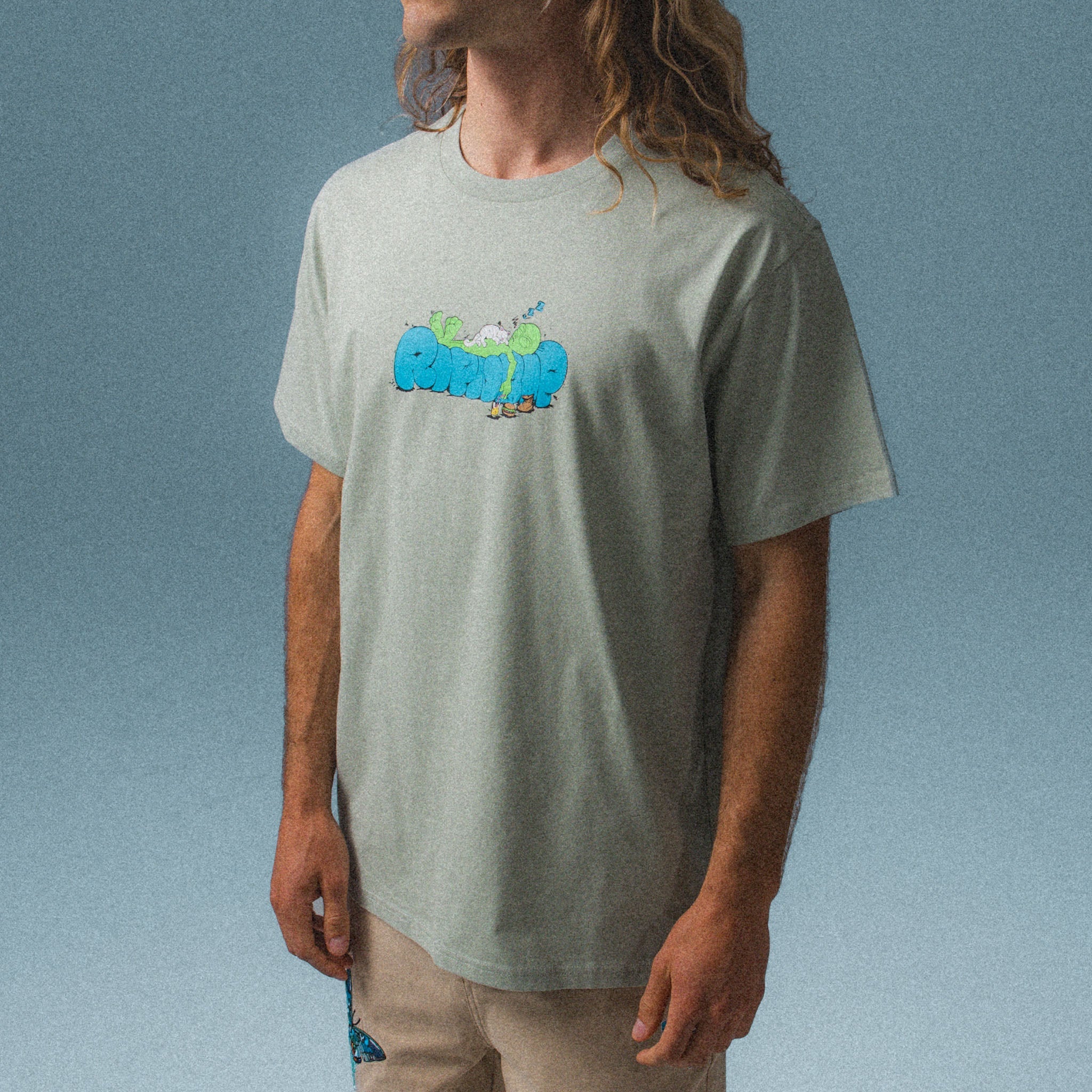 RIPNDIP Sleepy Tee (Sage)
