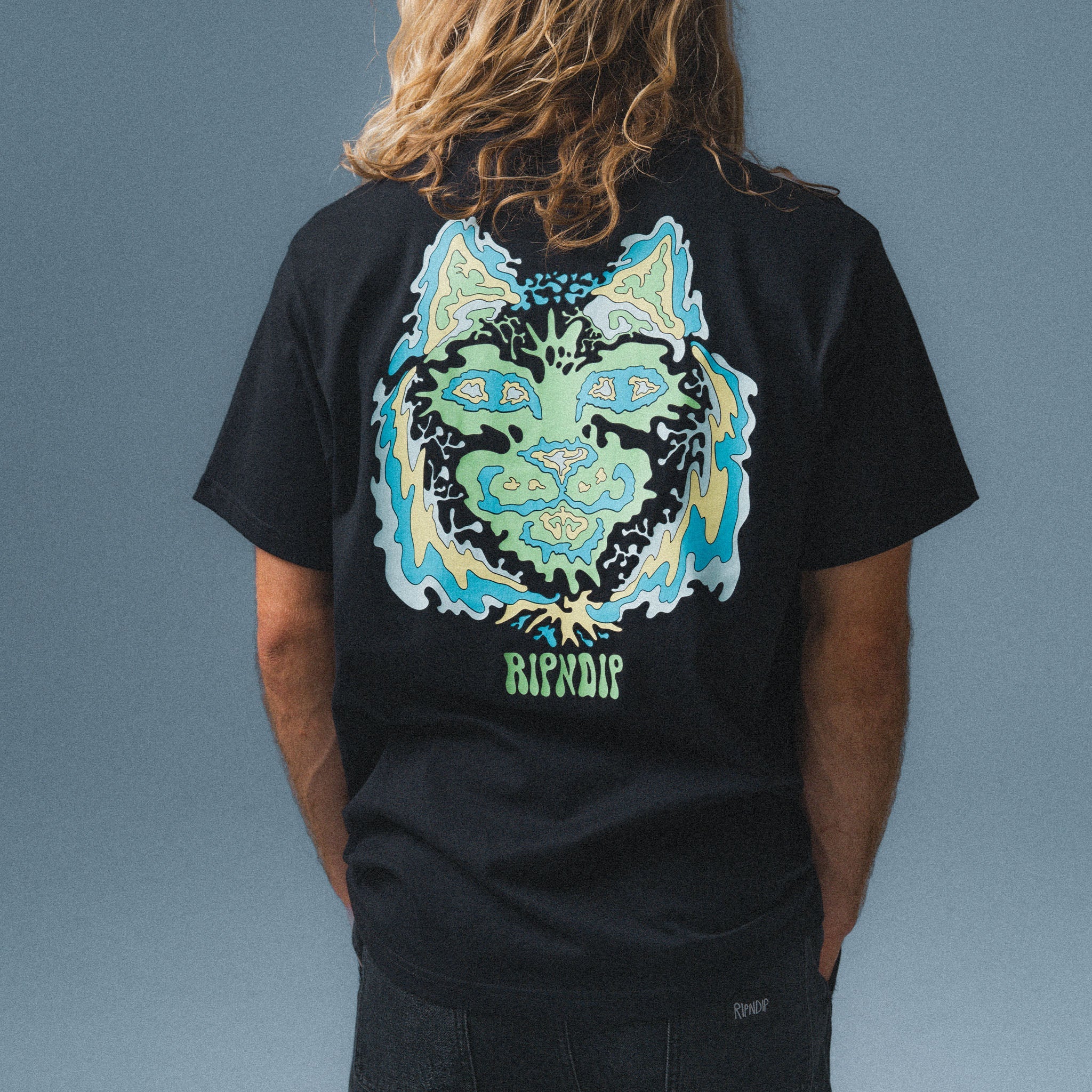 RIPNDIP Nerm Wave Tee  (Black)