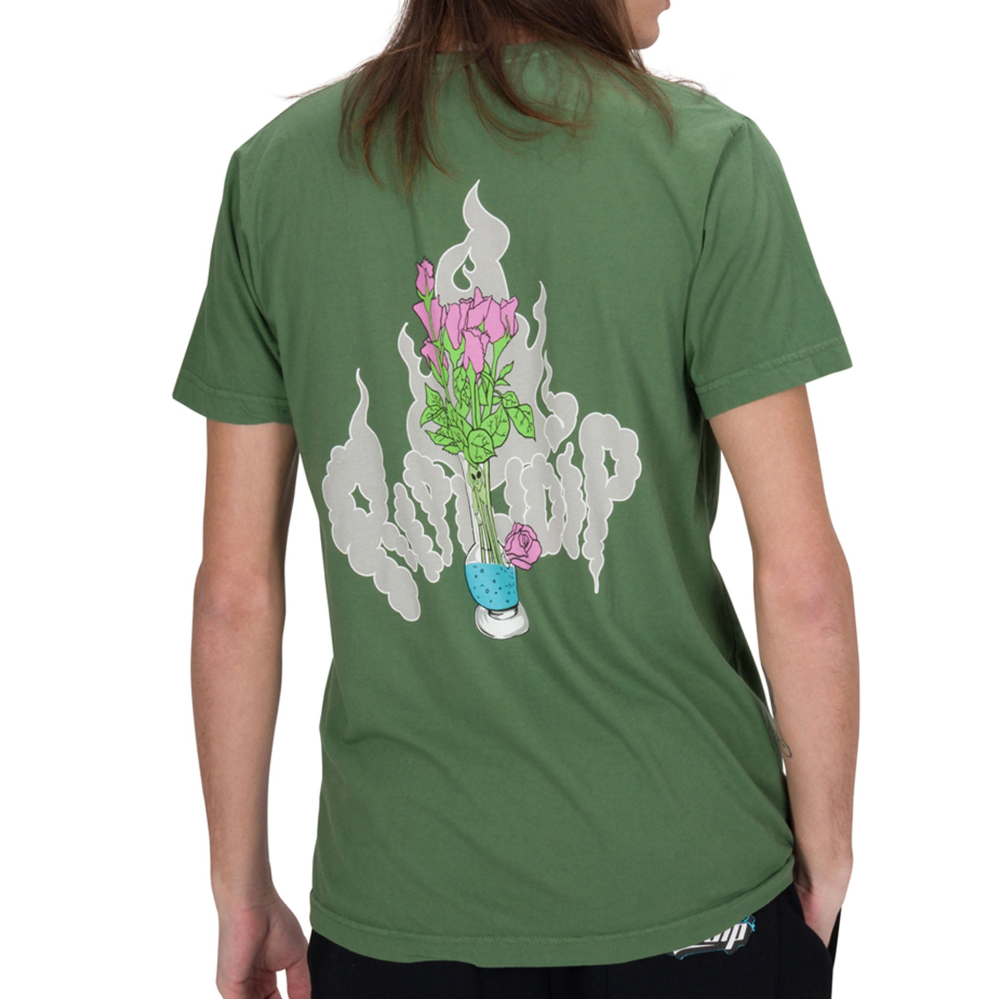 RIPNDIP Flower Vase Tee (Olive)