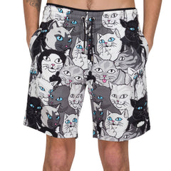 RIPNDIP Family Tree Swim Shorts (Black)