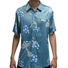 RIPNDIP Euphoria Button Up (Light Slate)