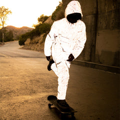 RIPNDIP Nermal Leaf Reflective Anorak Jacket (Reflective)