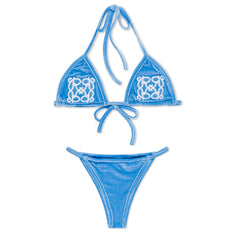 RIPNDIP Ranagram 2pc Bikini Set (Light Blue)