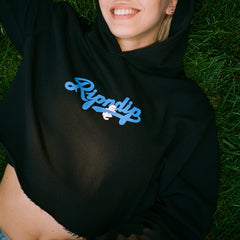 RIPNDIP Los Ripndip Cropped Hoodie (Black)