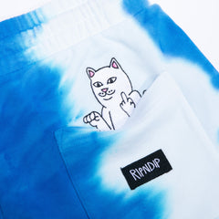 RIPNDIP Wilshire Sweatshorts (Blue Stripe Dye)