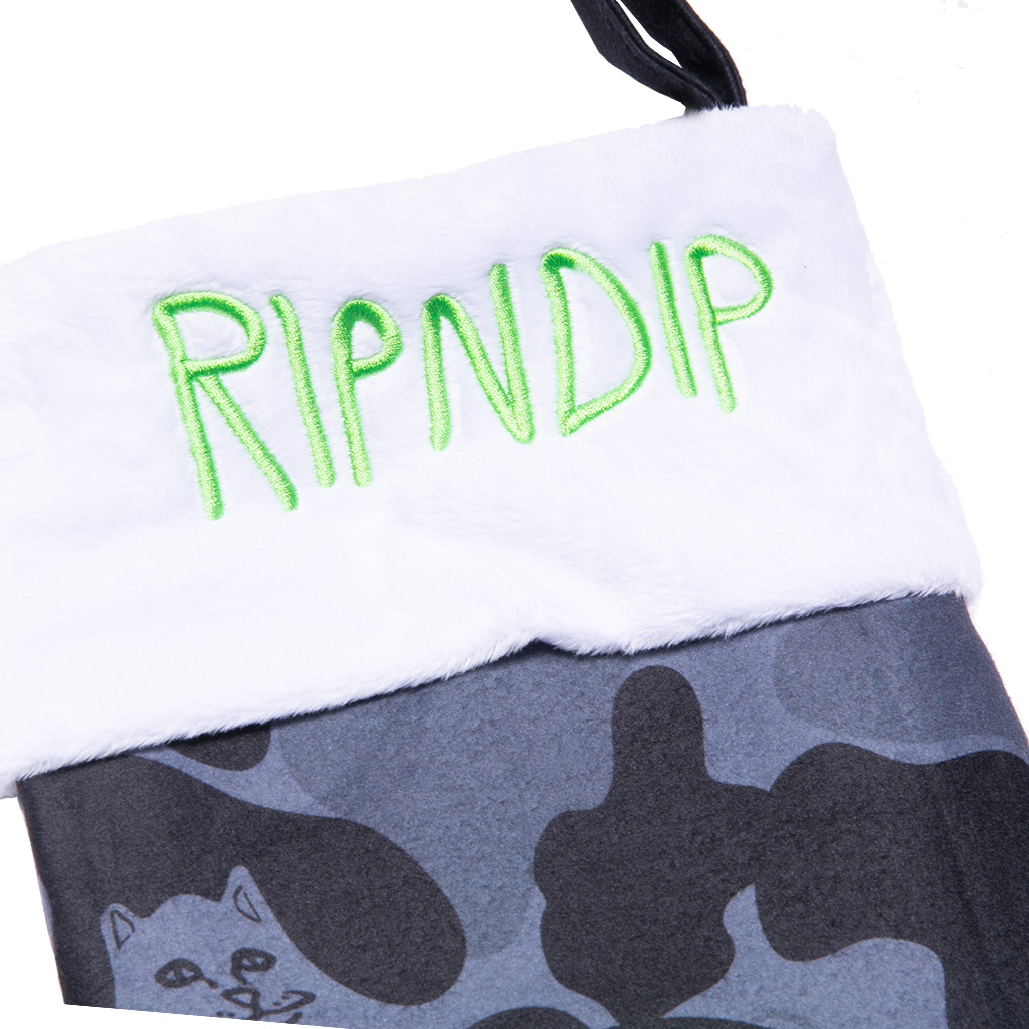 RIPNDIP Lord Alien Christmas Stocking  (Black)