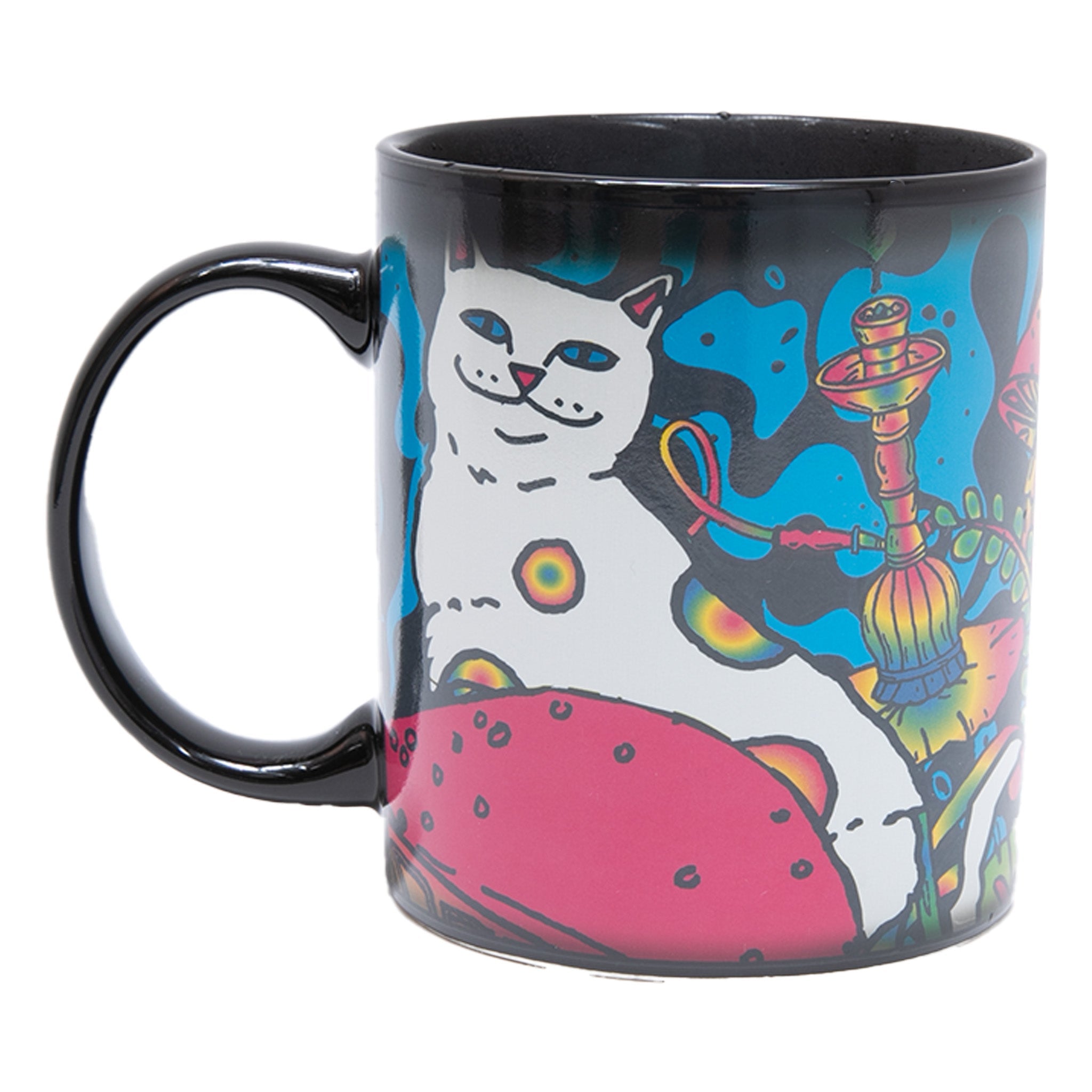 RIPNDIP Psychedelic Heat Changing Mug (Black)
