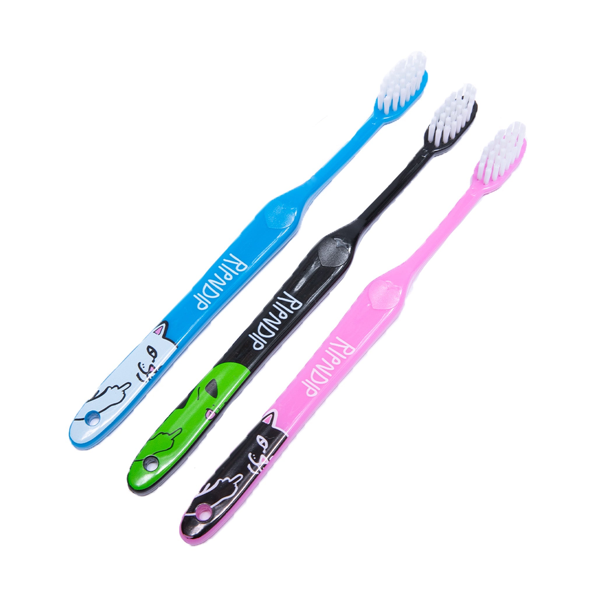 RIPNDIP RIPNDIP Characters Toothbrush 3 Pack (Multi)