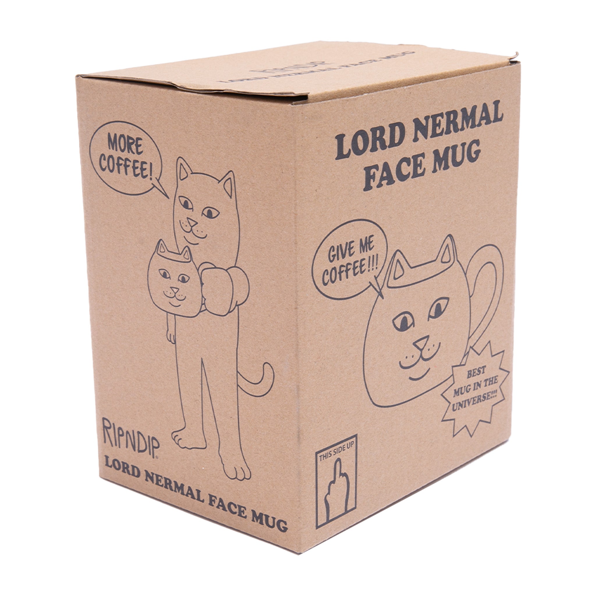 RIPNDIP Nermal Face Mug (White)