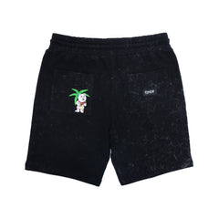 RIPNDIP Aloha Nermal Sweatshorts (Black Mineral Wash)