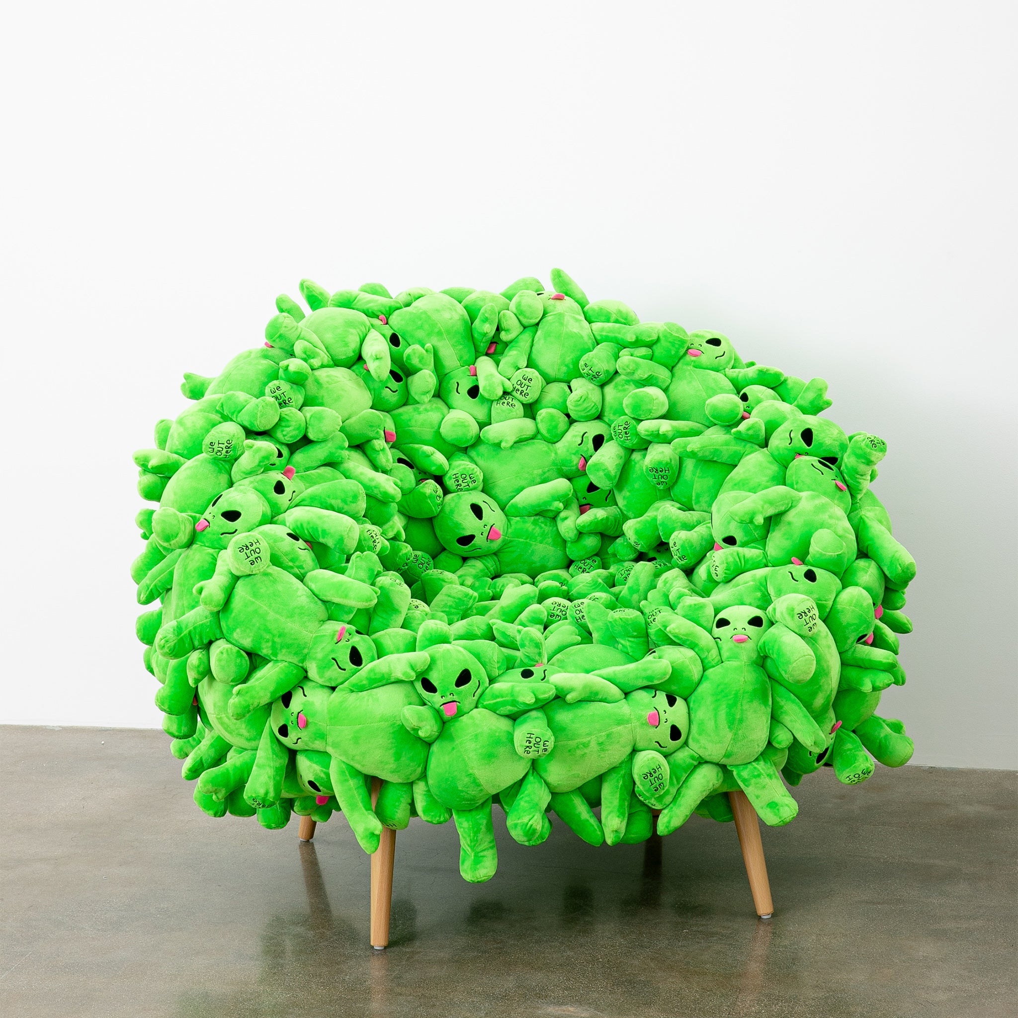 RIPNDIP Alien Plush Chair