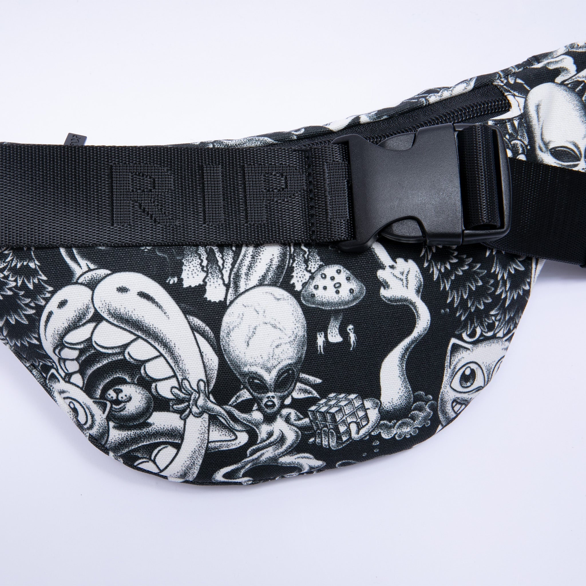 RIPNDIP Dark Twisted Fantasy Fanny Pack (Black/White)