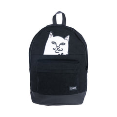 RIPNDIP Lord Nermal Corduroy Backpack (Black)