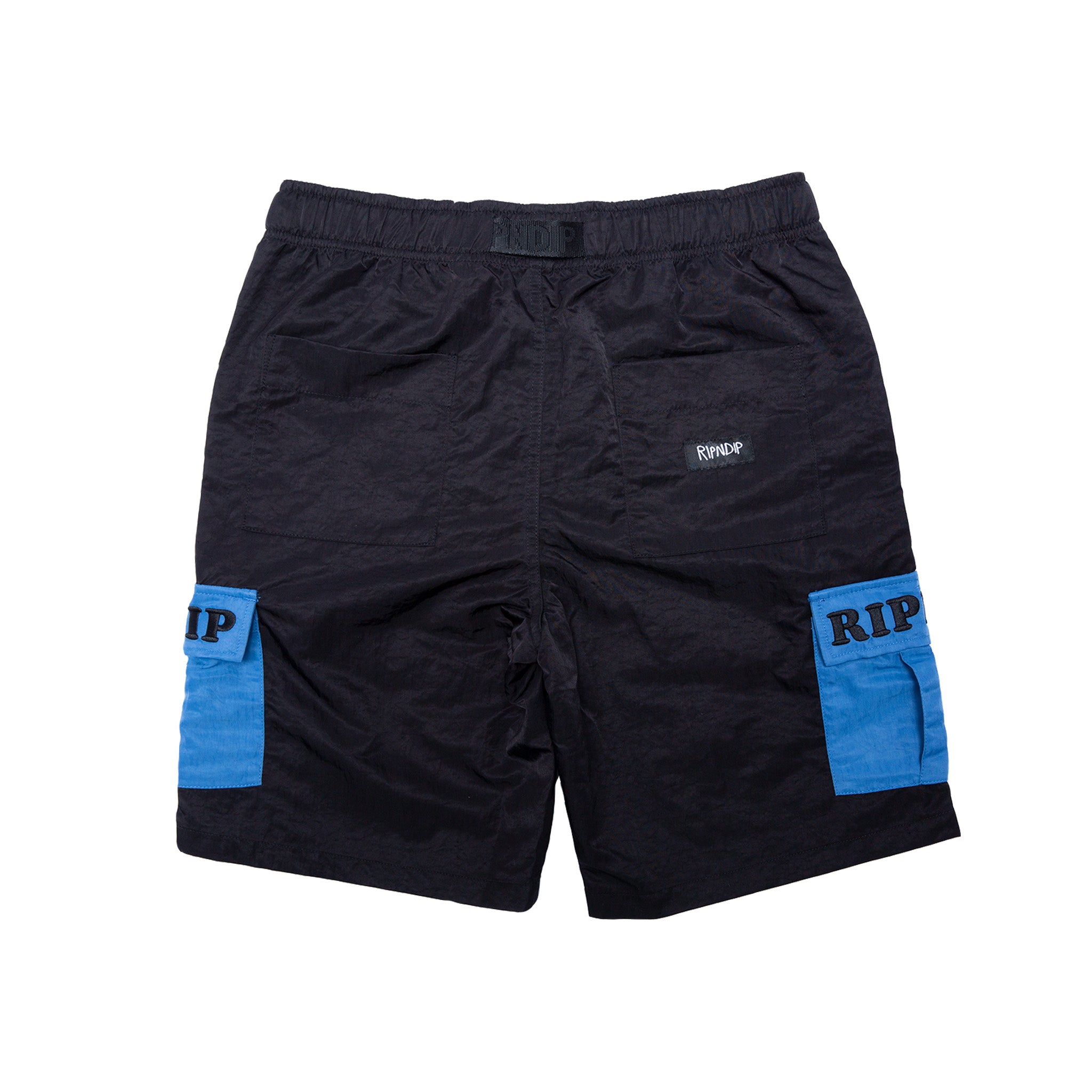 RIPNDIP Beverly Nylon Cargo Shorts (Blue)