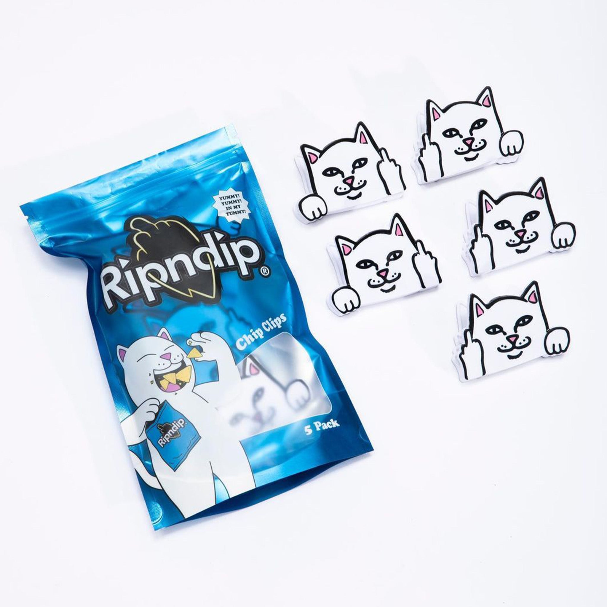 RIPNDIP Peeking Nermal Chip Clip 5 Pack