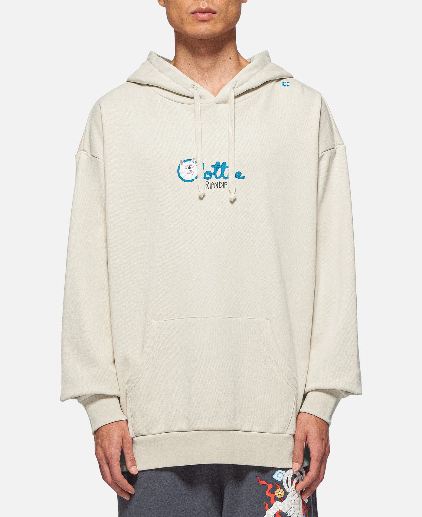 RIPNDIP Ripndip x Clottee Hoodie (Cream)