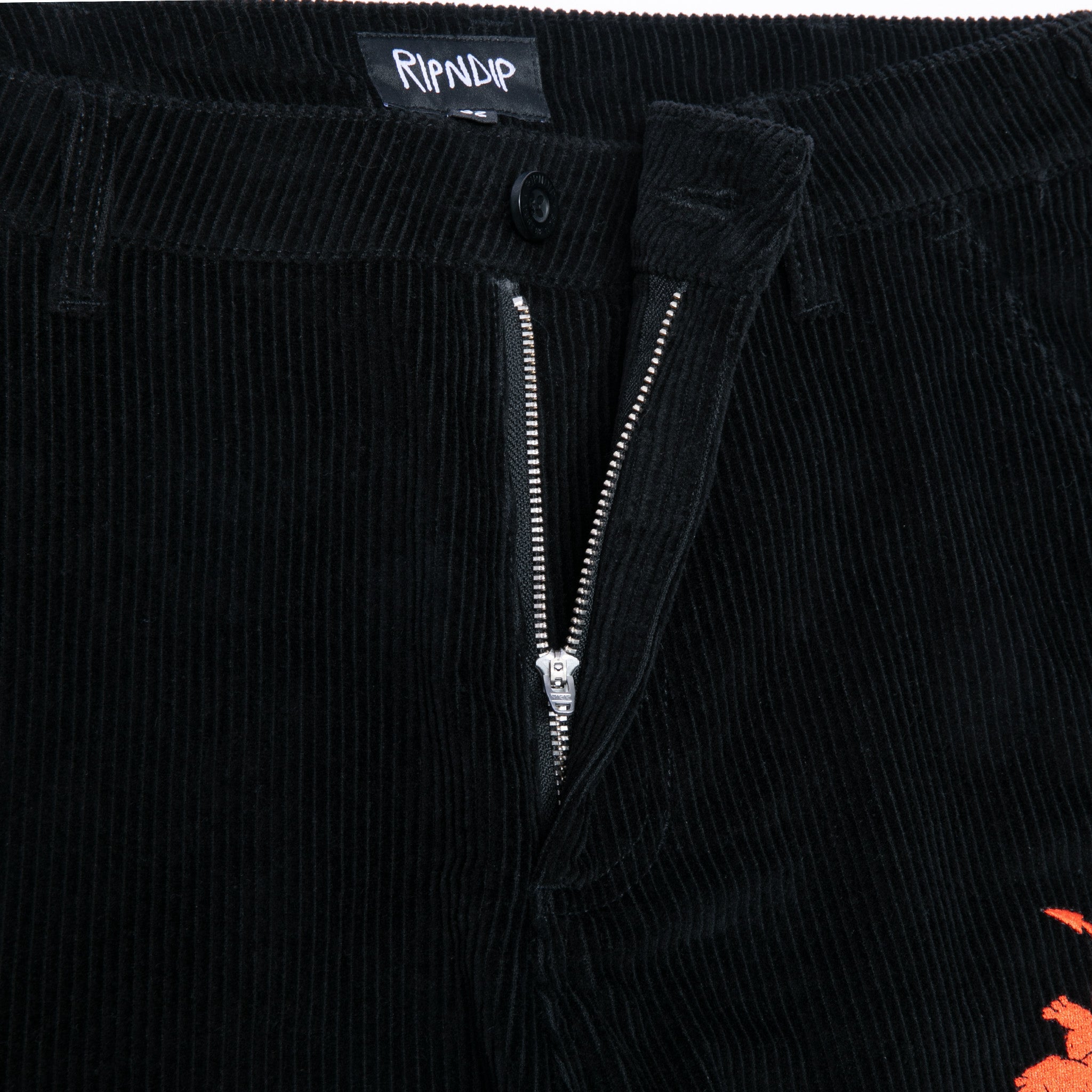 RIPNDIP Devil Baby Corduroy Pants (Black)
