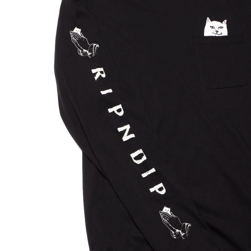 RipNDip Lord Nermal Pocket L/S (Black)