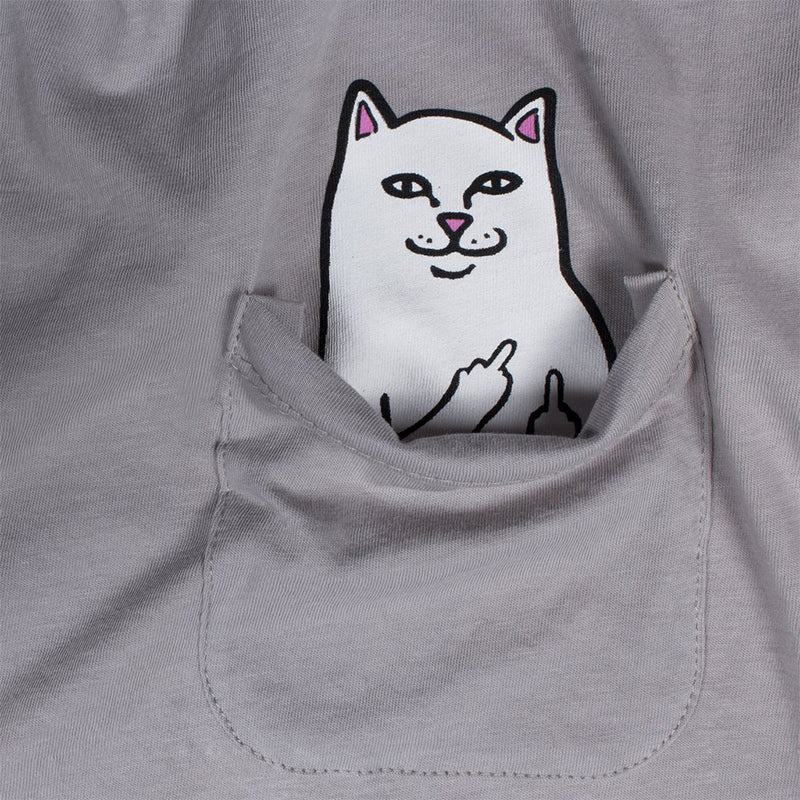 RipNDip Lord Nermal Pocket Tee (Cool Gray)