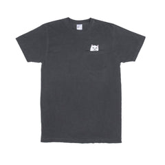 RipNDip Lord Nermal Pocket Tee (Over Dyed Black)