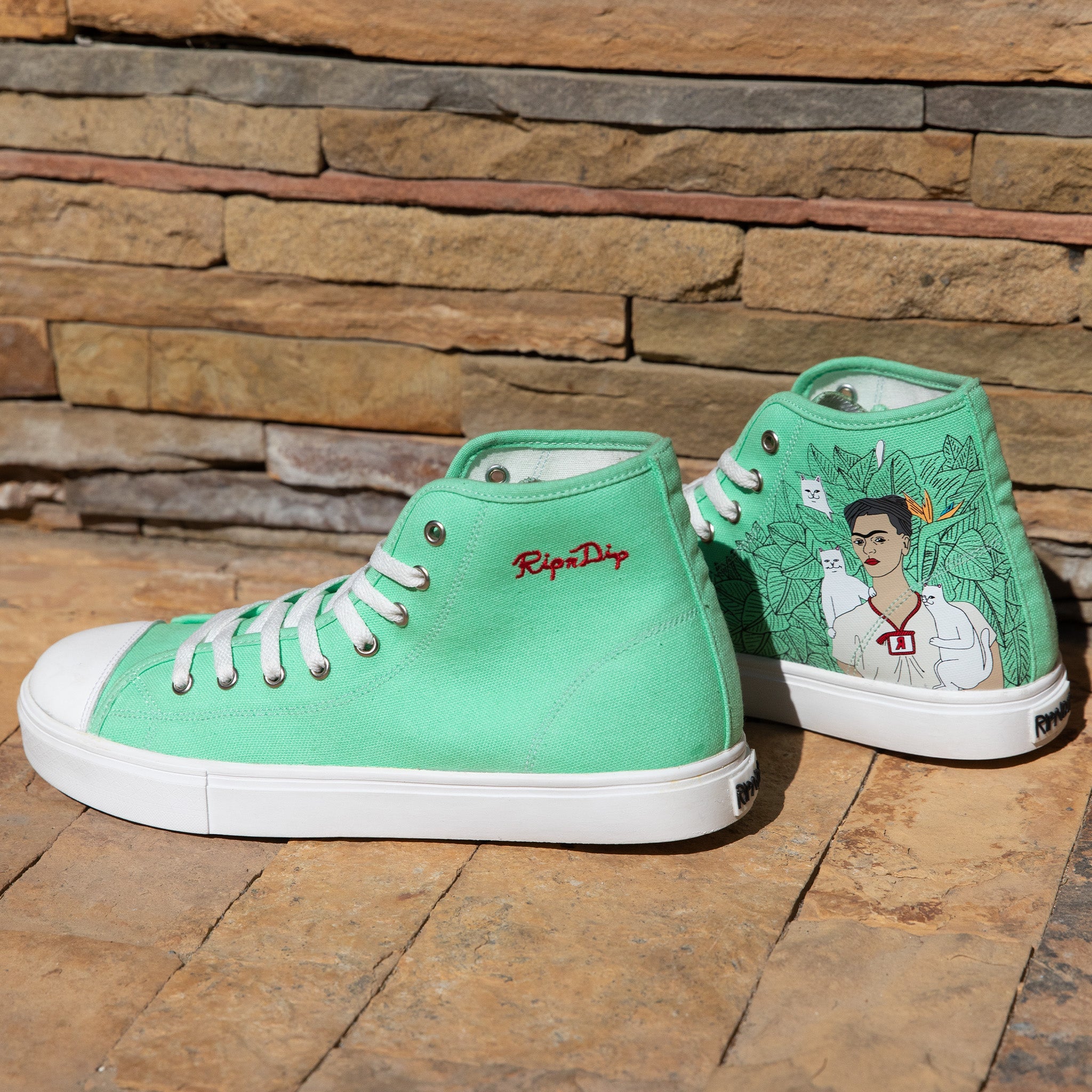 RIPNDIP Nermal Portrait High Tops (Mint)