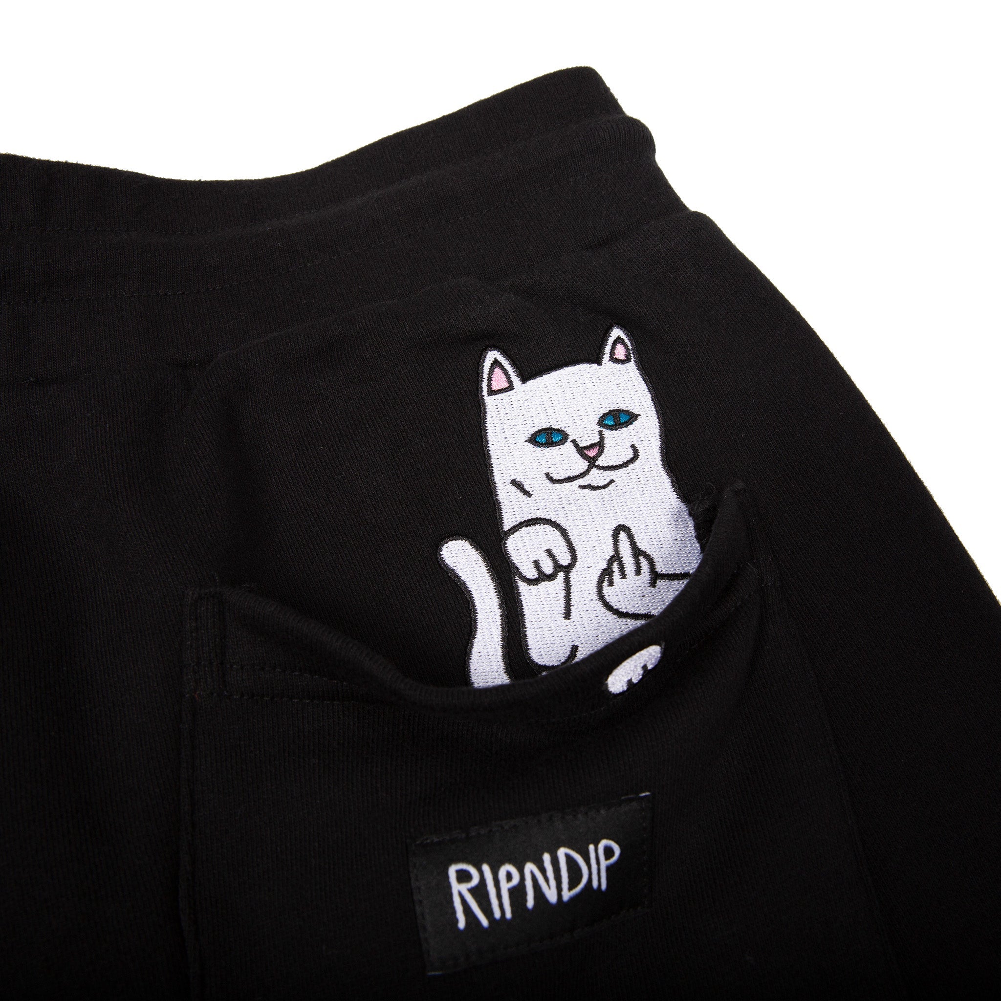 RIPNDIP Peek A Nermal Sweat Pants (Black)