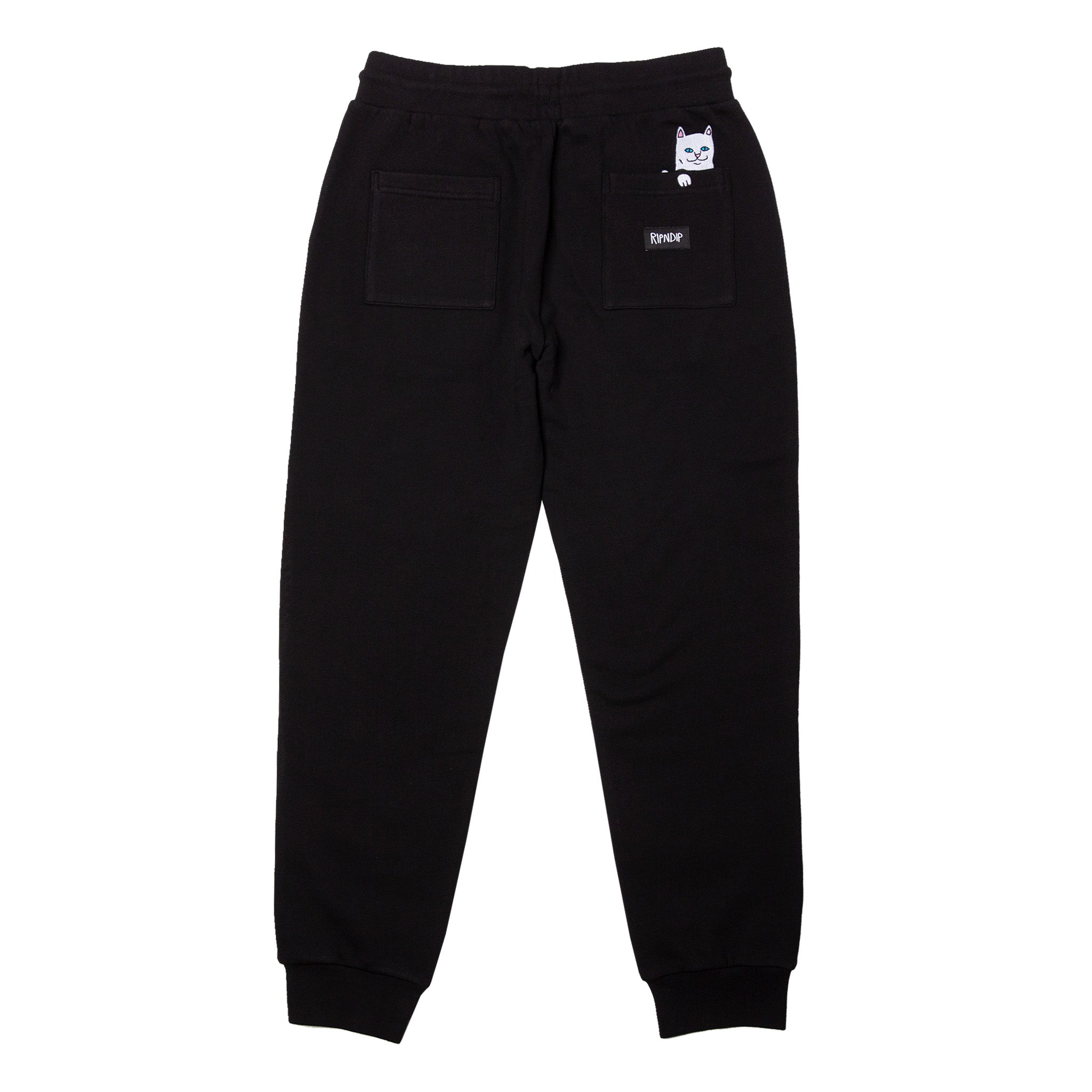 RIPNDIP Peek A Nermal Sweat Pants (Black)