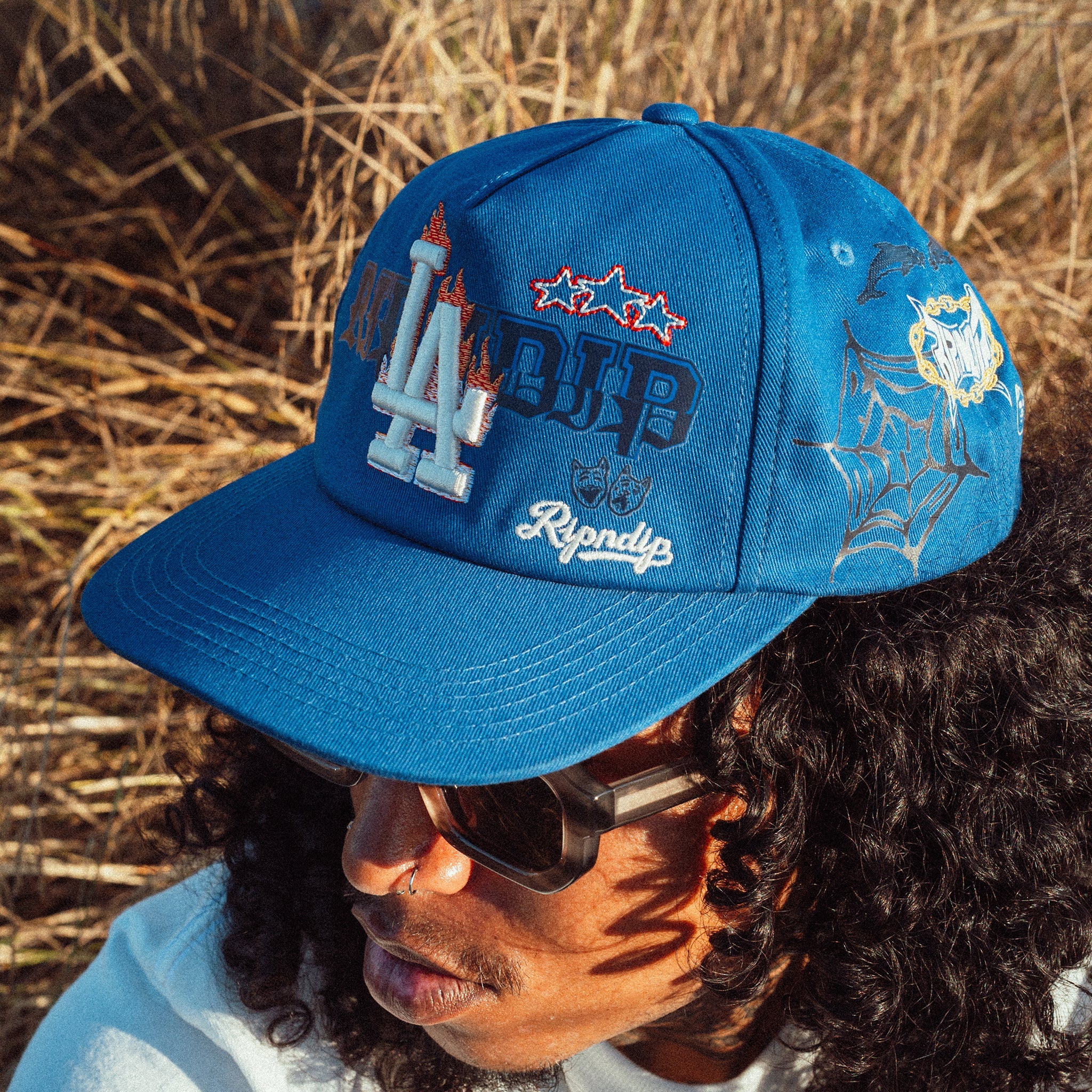RIPNDIP LA Athletics Snapback (Blue)