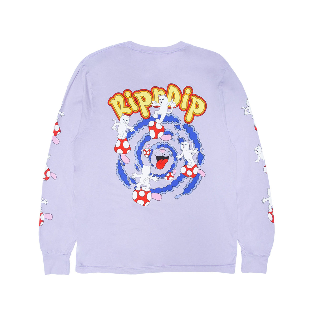 RIPNDIP Lucid Vacation Long Sleeve (Lavender)