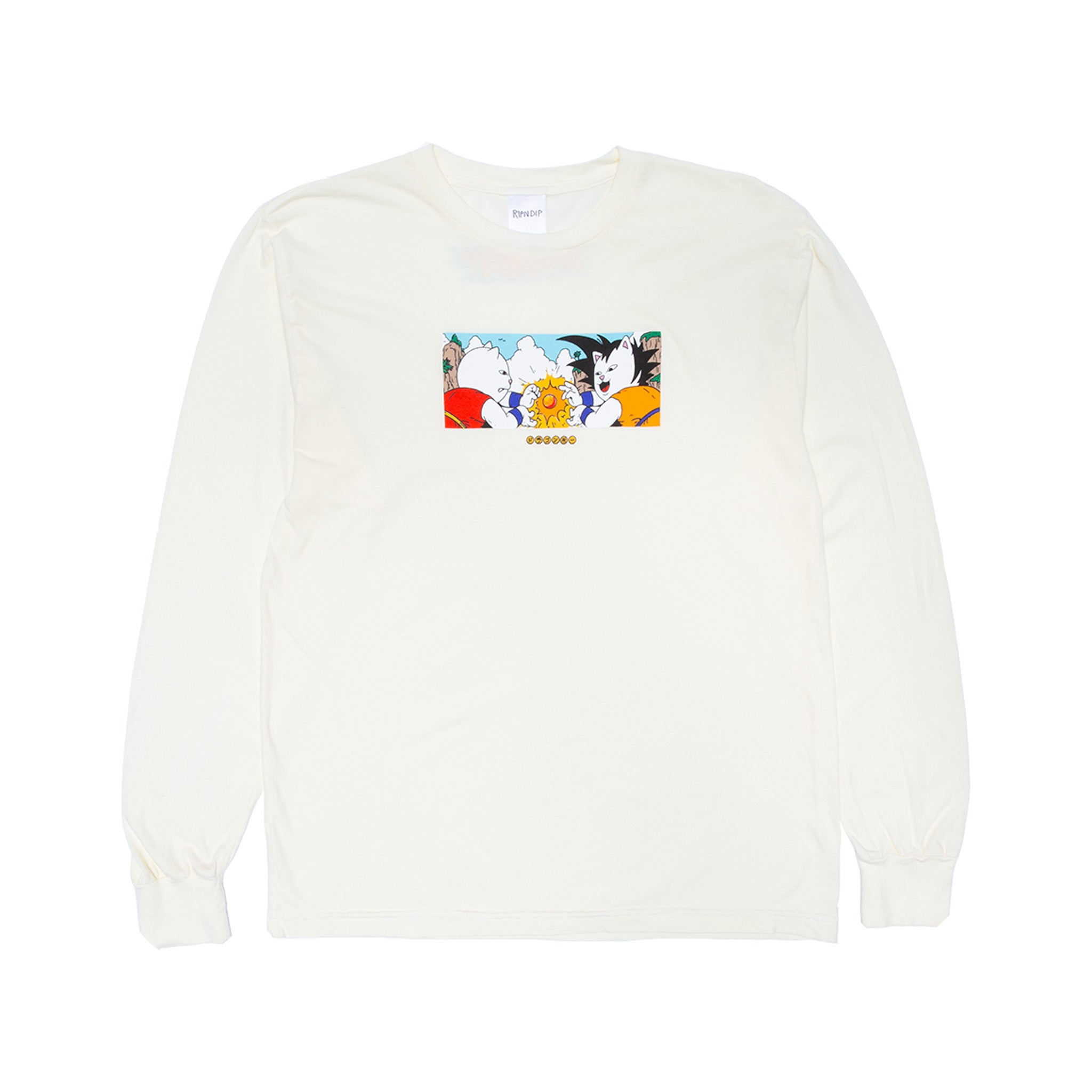 RIPNDIP Nermku Battle Long Sleeve (Natural)